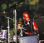 drummer Lester Estelle