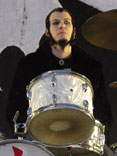 drummer Sam McCandless of Cold