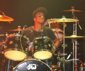Drummer Marcus James of Super Prime