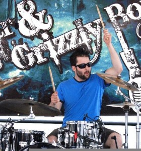 Drummer Joe Connolly of Gunnar & the Grizzly Boys