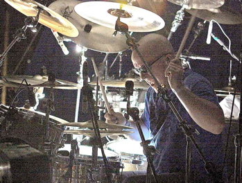 Drummer Pat McDonald of The Charlie Daniels Band