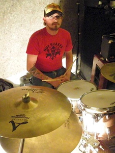 Drummer Pat O'Shea