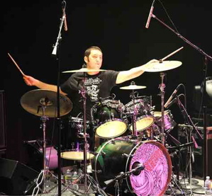 Drummer Wesley Finley of Rebelution 