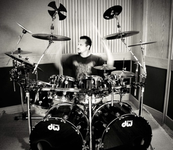 John Chominsky of Final Gravity : Modern Drummer