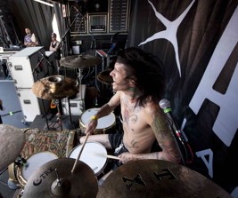 Mike Fuentes of Pierce The Veil Modern Drummer Drummer Blog