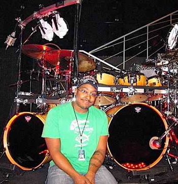 Nate Morton with Cher Modern Drummer Drummer Blog