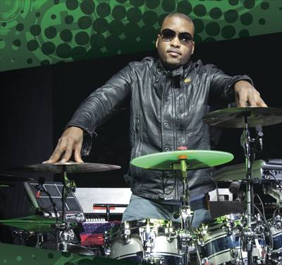 The Black Eyed Peas’ Keith Harris in Modern Drummer Magazine