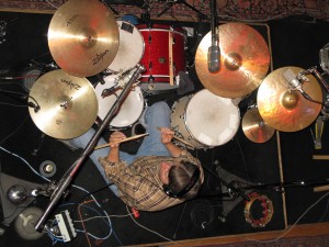 Keith Langford from the Gourds : Modern Drummer