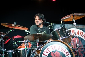 Alex Sassaris of Eve to Adam : Modern Drummer