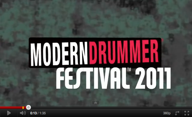 Modern Drummer Festival 2011 screen shot