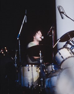 Grant Hart at the drumkit