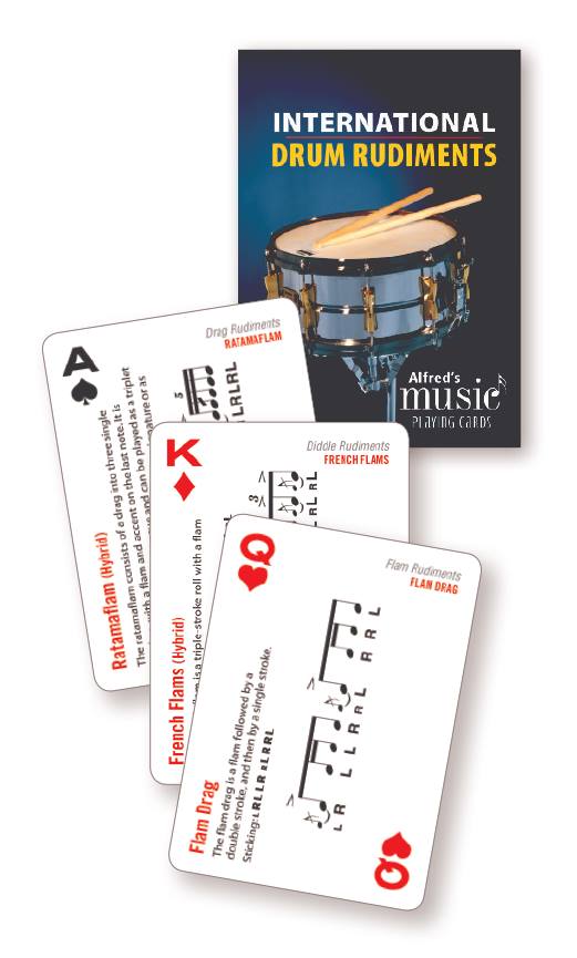 Drummer and Educator Dave Black PLaying Cards