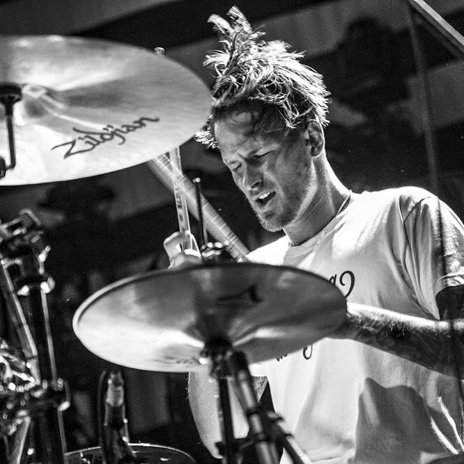 Drummer Ryan Meyer of Highly Suspect