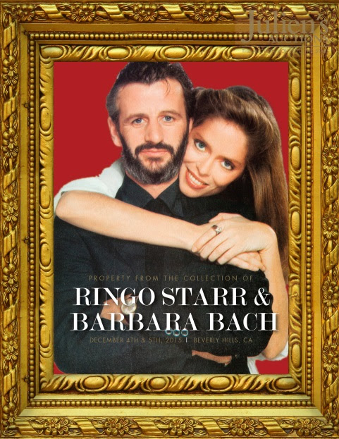  Julien’s Auctions Announces Ringo Starr and Barbara Bach Property Auction