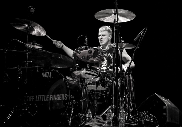 Steve Grantley of Stiff Little Fingers & RT-Zed