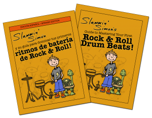 Slammin Simon books - ENGLISH AND SPANISH