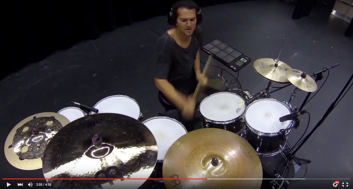 Aric Improta’s “Drum Chain” Video