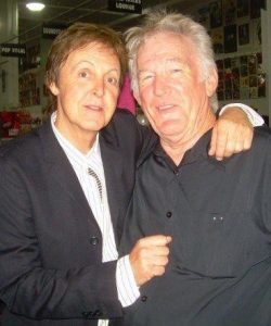 Paul McCartney and Denny Seiwell