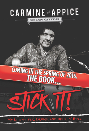 Carmine Appice Stick It Autobiography