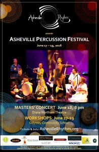 Asheville Rhythm Presents Percussion Festival