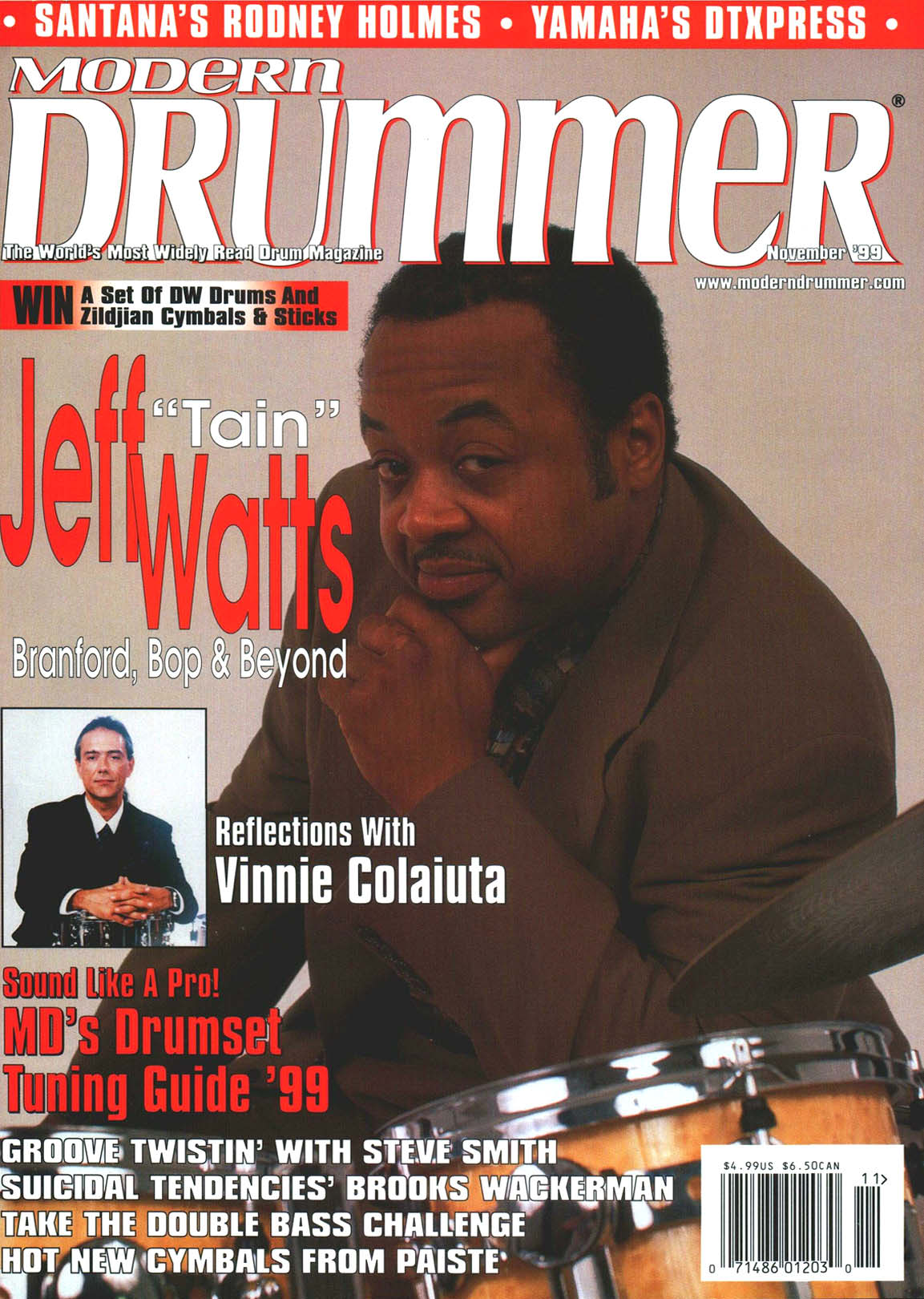 November 1999 Archives - Modern Drummer Magazine