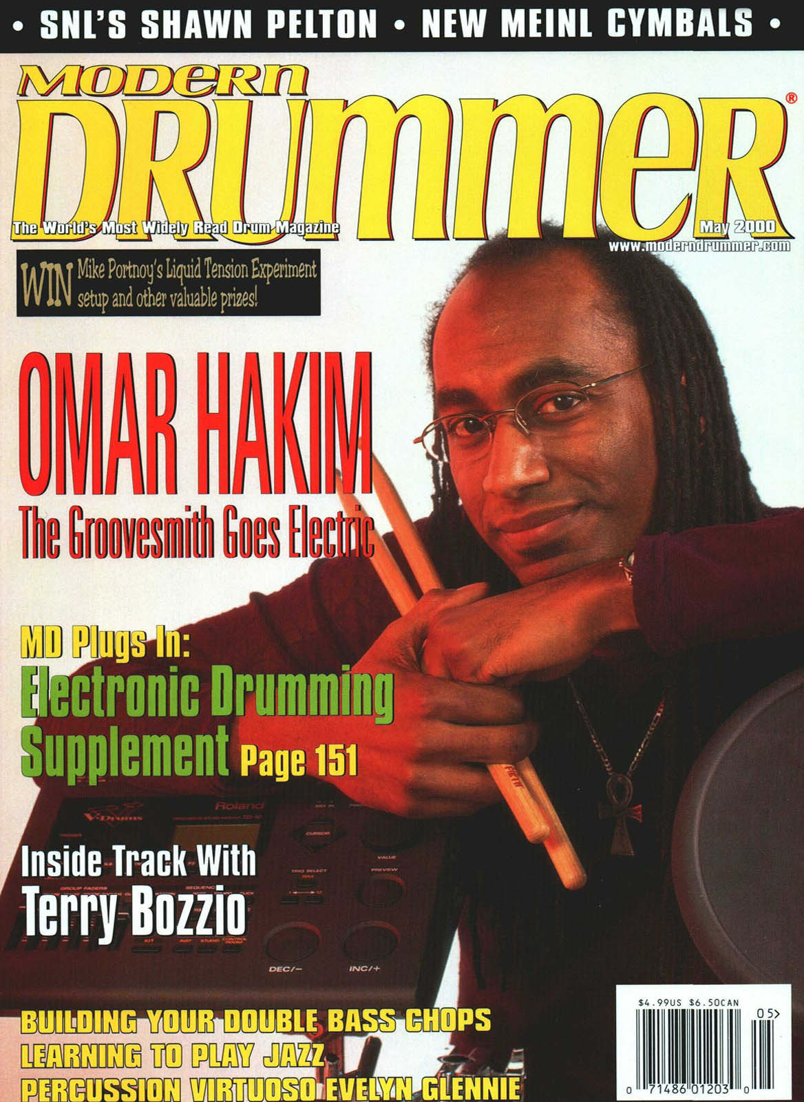 May 2000 - Volume 24 • Number 5 - Modern Drummer Magazine