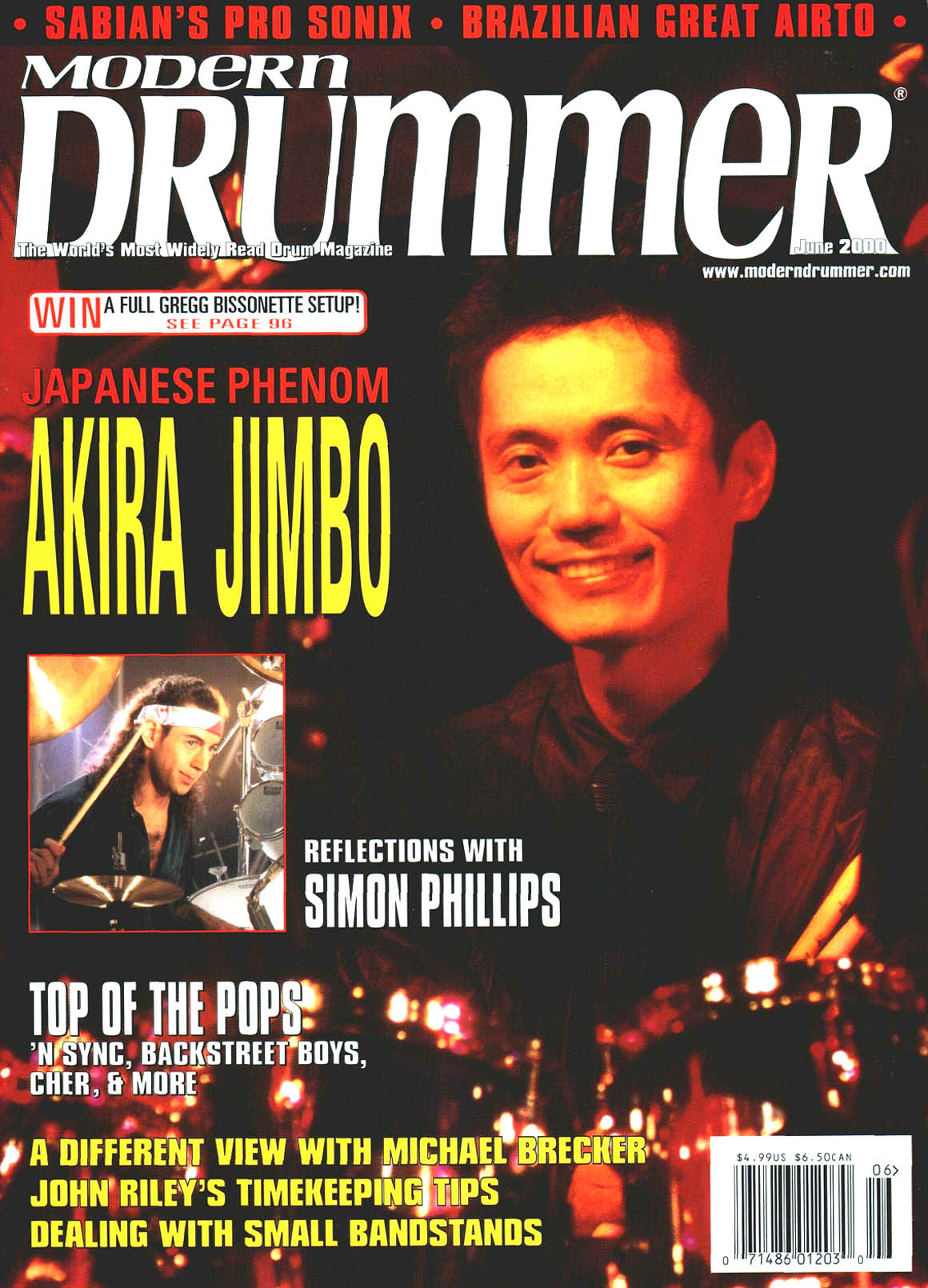 june-2000-volume-24-number-6-modern-drummer-magazine