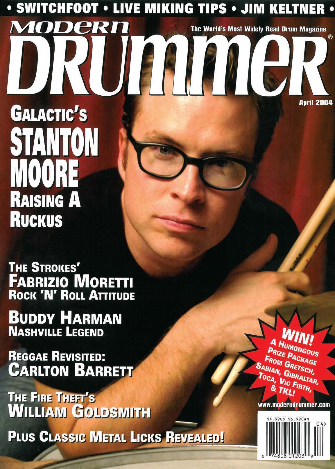 Carlton Barrett - Drummer | Modern Drummer Magazine