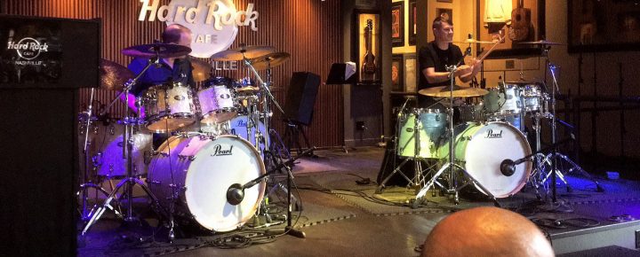 Hard Rock Cafe Pearl Drums