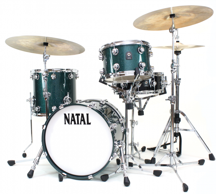 Video Demo! Natal - Café Racer Series Drumset