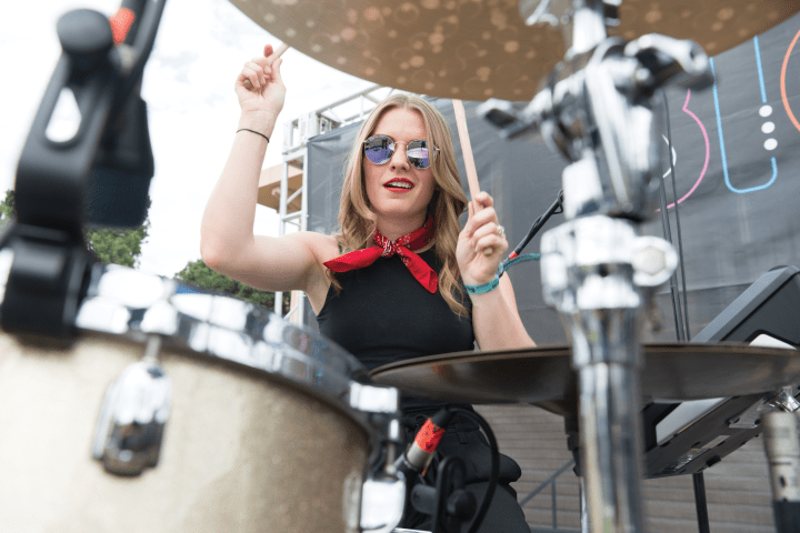 BØRNS’ Kristen Gleeson-Prata - Modern Drummer Magazine