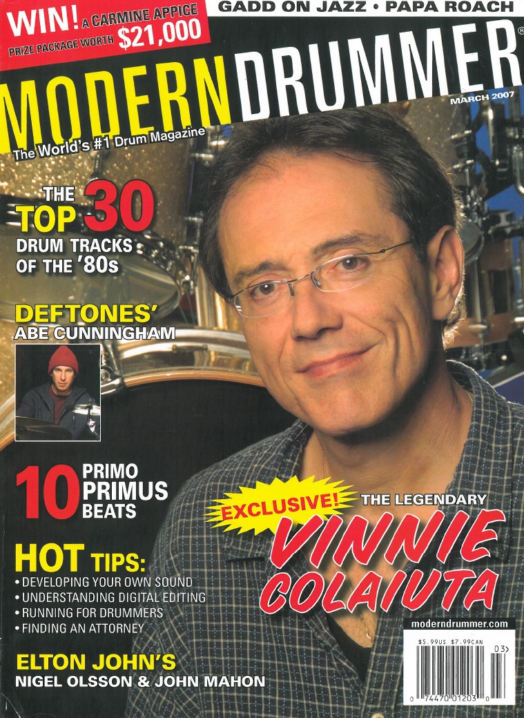 March 2007 - Volume 31 • Number 3 - Modern Drummer Magazine