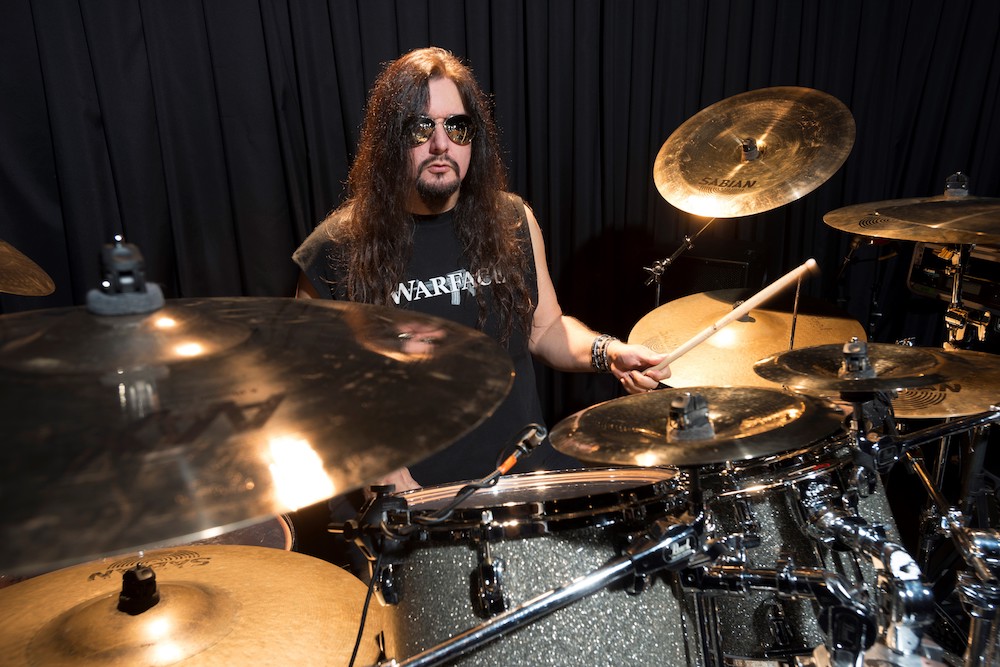 drummer gene hoglan - gene hoglan atomic clock