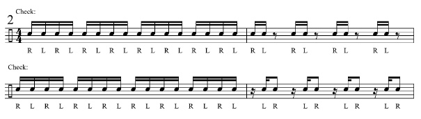 Rhythm And Timing Part 2: Two-Note 16th Groupings - Modern Drummer Magazine