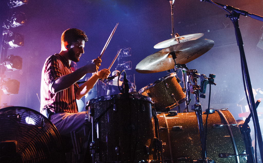 Adam Levin with X Ambassadors - Modern Drummer Magazine