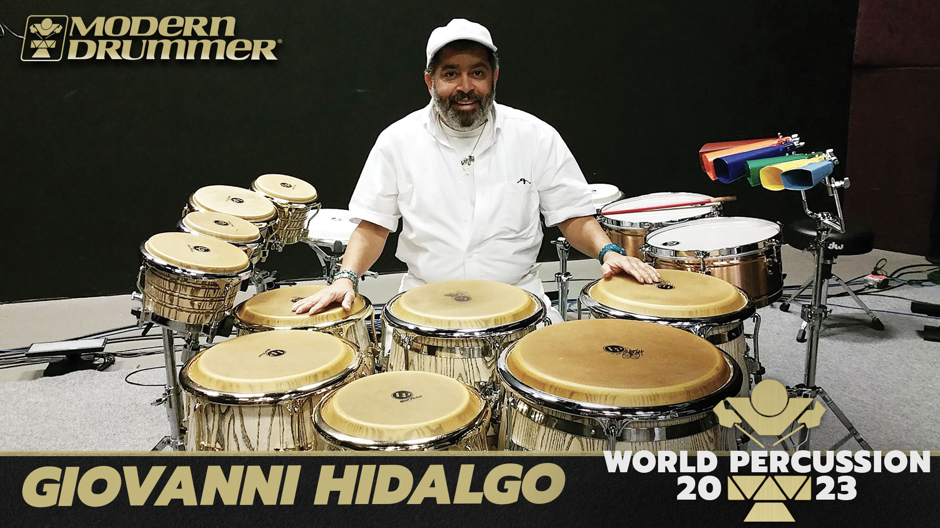 Modern Drummer Readers Poll Giovanni Hidalgo Wins Percussion