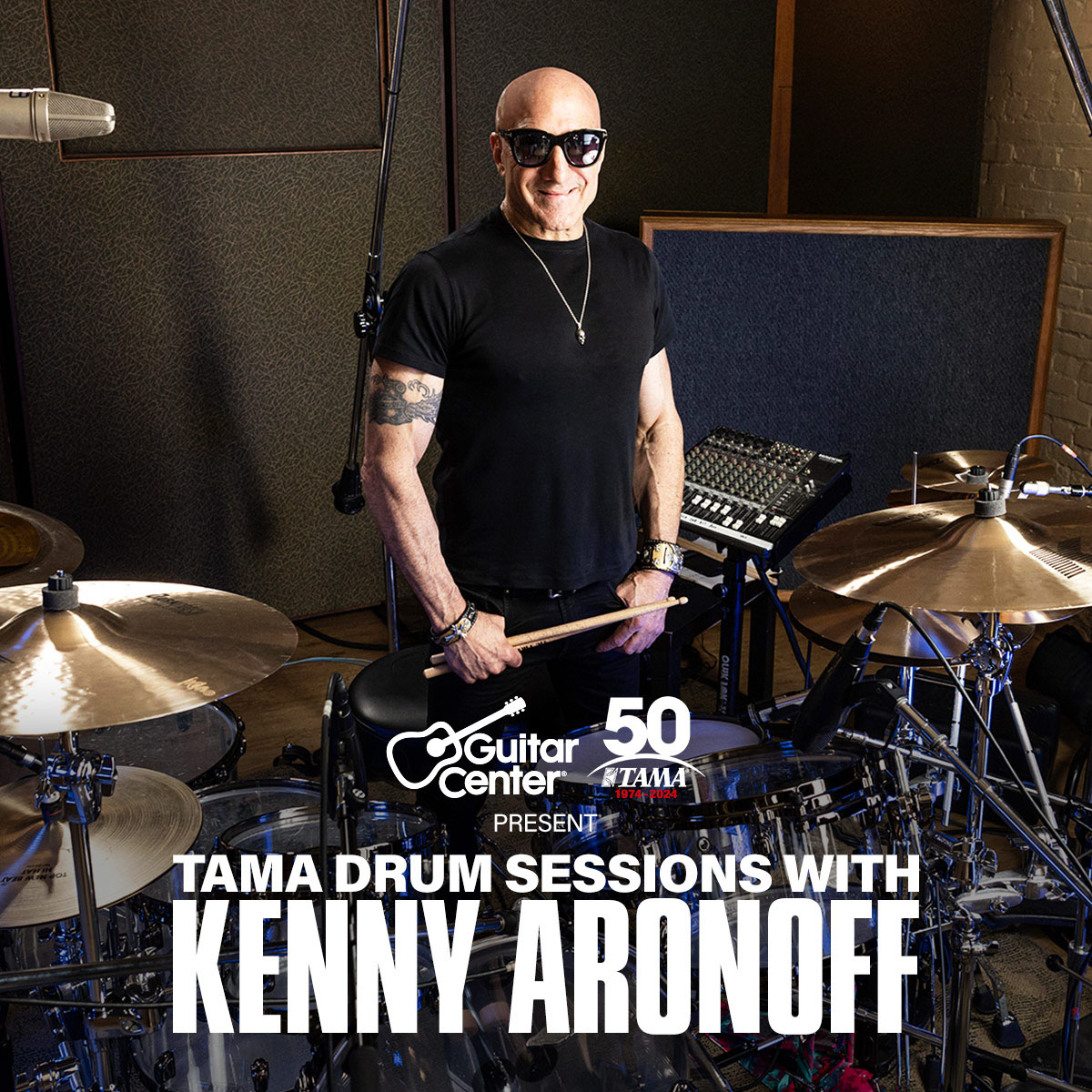 Kenny Aronoff in Clinic celebrating 50 years of Tama Drums hosted by ...