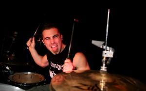 Drummer Michael Vafiotis