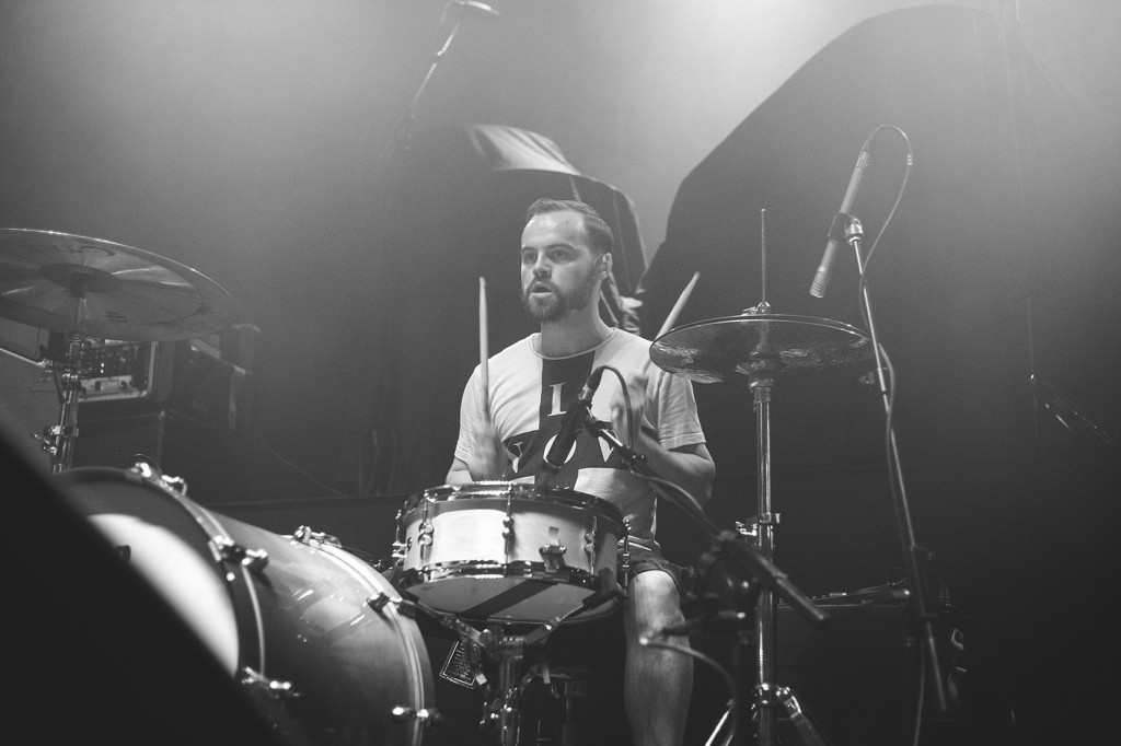 Drummer Brandon Mullins of Beartooth