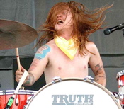 Aaron R. Gillespie of Underoath drummer blog