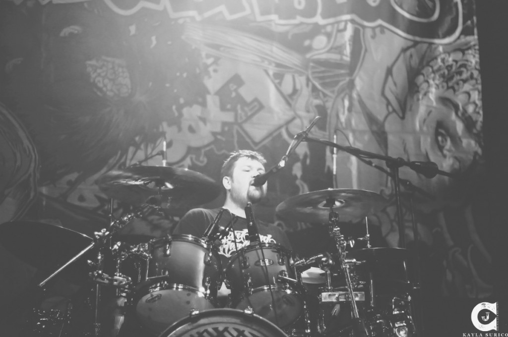 Drummer Adam Patterson of the Expendables Blog, Photo by Kayla Surico.