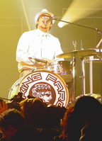 Drummer Antonio Chiappetta of King Farook