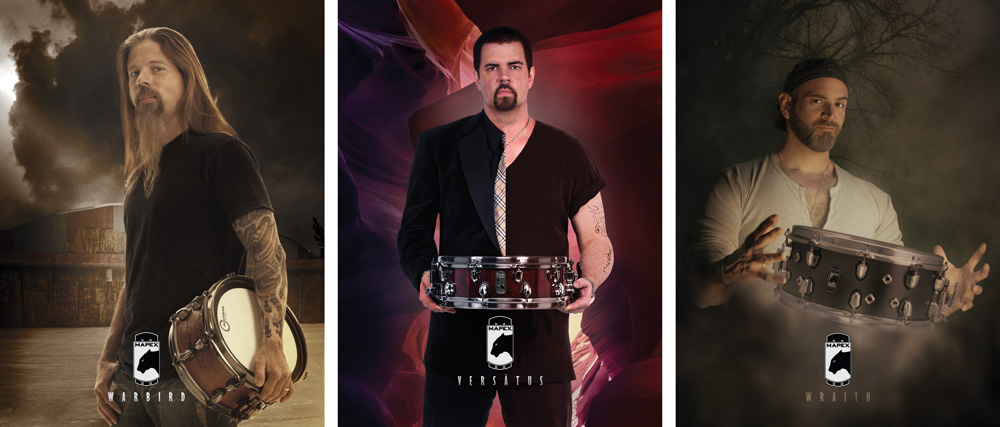 Showroom: Top Mapex Artists Create New Sounds for Black Panther Snare Drums
