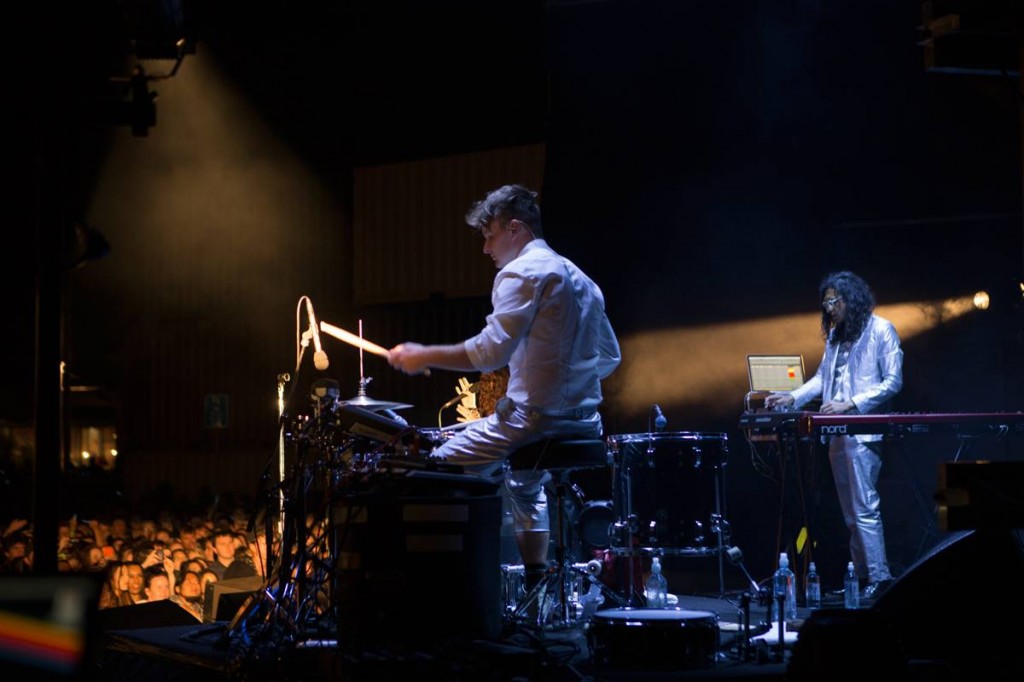 Drummer Ben Barter of Lorde