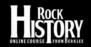 Berklee's Rock History Logo