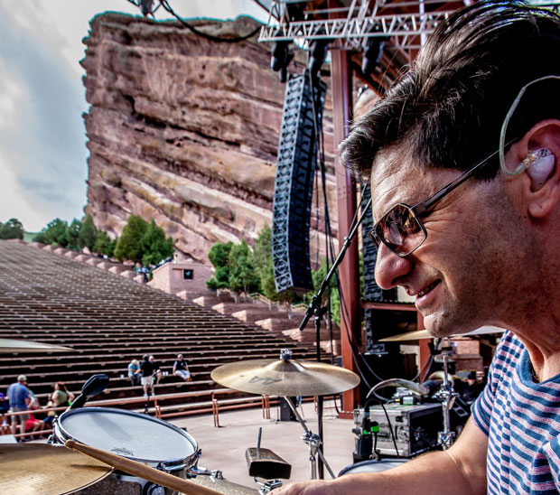 Drummer Brian Nevin of Big Head Todd and the Monsters By Jim Mimna