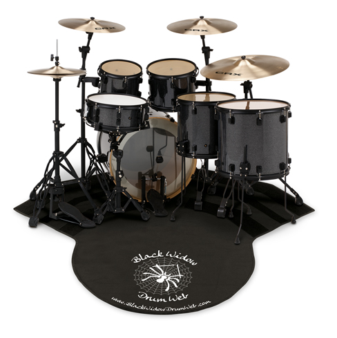 CRX Cymbal Packs to Include a Free Black Widow Drum Web