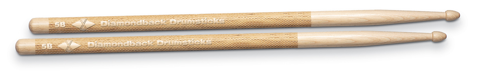 Diamondback Drumsticks Combine Laser-Engraved Handles With Premium-Grade Hickory Sticks