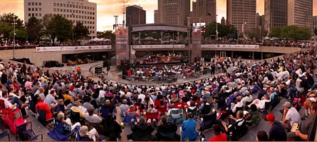 Detroit Jazz Festival Hart Plaza Modern Drummer