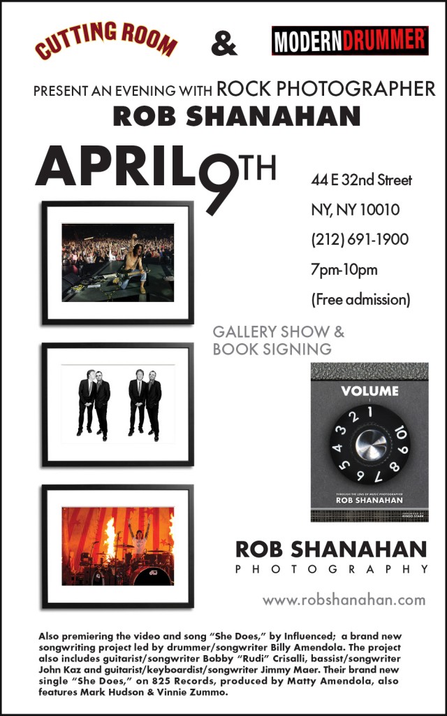 Rock Photographer Rob Shanahan Book Signing